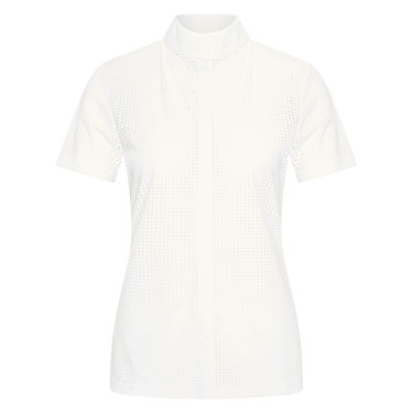 Camisa de competição mesh Imperial Riding Grandprix manga curta feminina Camisa de competição mesh Imperial Riding Grandprix manga curta feminina