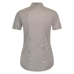 Polo de manga curta Imperial Riding Marla feminino Carvão vegetal Cinzento Polo de manga curta Imperial Riding Marla feminino Carvão vegetal Cinzento
