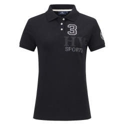 Camiseta polo HV Polo Favourite feminina Preto