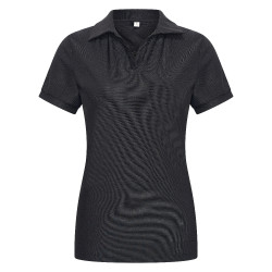 Camisa polo Imperial Riding Grandprix feminina Preto