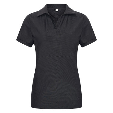 Camisa polo Imperial Riding Grandprix feminina Preto