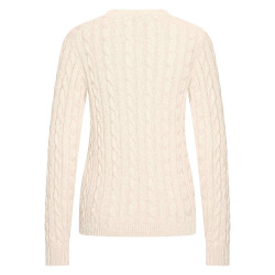 Pulôver HV Polo Tally feminino Caxemira Branco