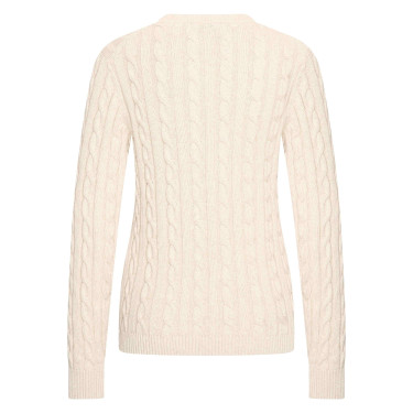 Pulôver HV Polo Tally feminino Caxemira Branco