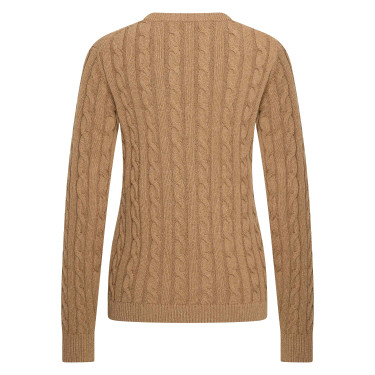 Pulôver HV Polo Tally feminino Palha Castanho