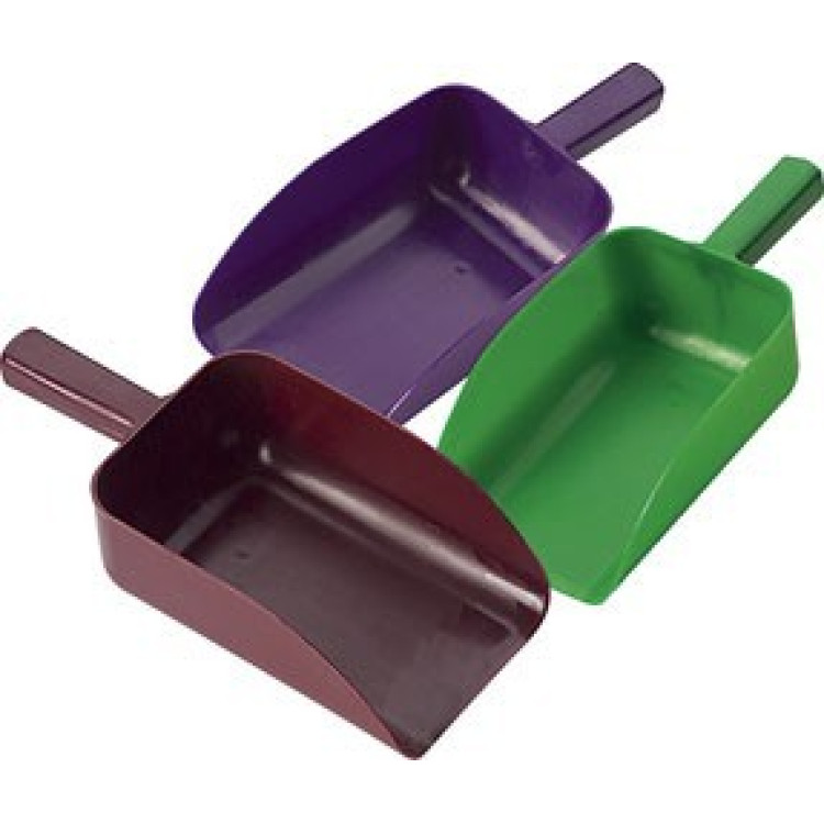 Pá de grãos plástica colorida Pá de grãos plástica colorida