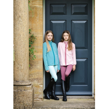 Pólar LeMieux com fecho éclair Felicity Young Rider Lagoa Azul