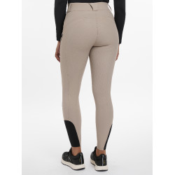 Legging de equitação Amy LeMieux feminino Pecã Bege