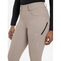 Legging de equitação Amy LeMieux feminino Preto