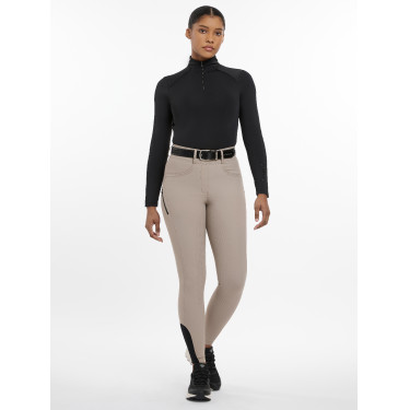 Legging de equitação Amy LeMieux feminino Pecã Bege