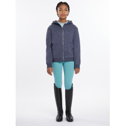 Moletom com capuz LeMieux Hadley Young Rider Crepúsculo azul