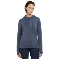 Moletom com capuz e zíper Tabi Tech feminino LeMieux Crepúsculo azul Moletom com capuz e zíper Tabi Tech feminino LeMieux Crepúsculo azul