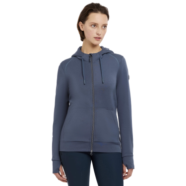 Moletom com capuz e zíper Tabi Tech feminino LeMieux Moletom com capuz e zíper Tabi Tech feminino LeMieux