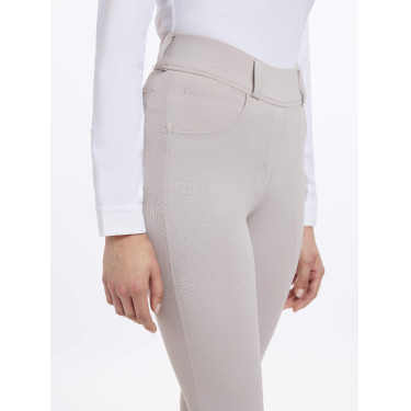 Legging LeMieux Demi full grip feminino Pedra Cinzento Legging LeMieux Demi full grip feminino Pedra Cinzento