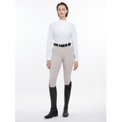 Legging LeMieux Demi full grip feminino Pedra Cinzento Legging LeMieux Demi full grip feminino Pedra Cinzento