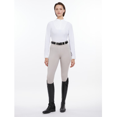 Legging LeMieux Demi full grip feminino Pedra Cinzento Legging LeMieux Demi full grip feminino Pedra Cinzento