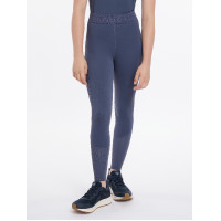 Legging LeMieux em mesh Lizzie Young Rider Crepúsculo azul
