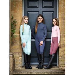 Legging LeMieux em mesh Lizzie Young Rider Água Legging LeMieux em mesh Lizzie Young Rider Água