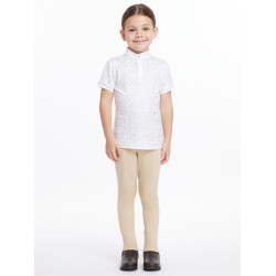 Polo de competição Mini Bella LeMieux Branco / ferradura