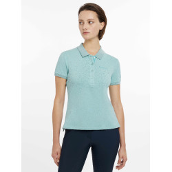 Polo LeMieux Clássico Água Azul