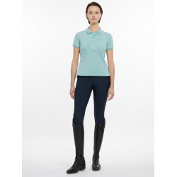 Polo LeMieux Clássico Água Azul