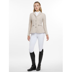 Casaco de competição LeMieux Mesh Jessica Pedra Cinzento Casaco de competição LeMieux Mesh Jessica Pedra Cinzento