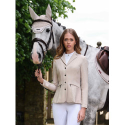 Casaco de competição LeMieux Mesh Jessica Pedra Cinzento Casaco de competição LeMieux Mesh Jessica Pedra Cinzento