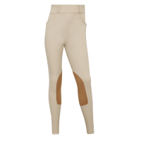 Calça LeMieux Side Zip Hunter Jovem Cavaleiro Bege