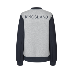 Bomber Kingsland KLNoa unissex Cinza claro mesclado Cinzento