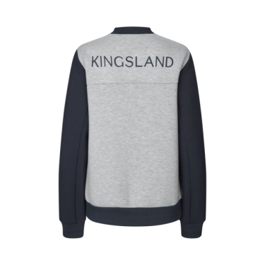 Bomber Kingsland KLNoa unissex Cinza claro mesclado Cinzento