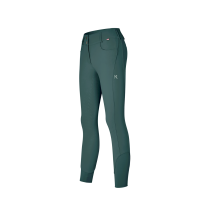 Pantalón Kingsland KLKira de asiento completo, talle regular para mujer Besouro-verde-de-junho