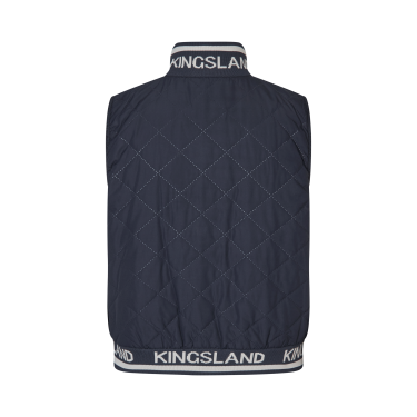 Colete de equitação sem mangas acolchoado feminino Kingsland KLNoelle Marinho Azul-marinho