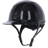 Capacete de equitação Eclipse Polo Covalliero Preto lacado Capacete de equitação Eclipse Polo Covalliero Preto lacado