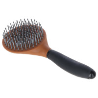 Escova para crina 2K Covalliero Marrom / preto Castanho Escova para crina 2K Covalliero Marrom / preto Castanho