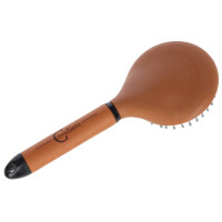 Escova para crina Covalliero Deluxe Marrom / preto Castanho Escova para crina Covalliero Deluxe Marrom / preto Castanho