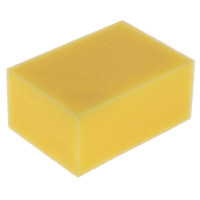 Esponja Covalliero em viscose Amarelo Esponja Covalliero em viscose Amarelo