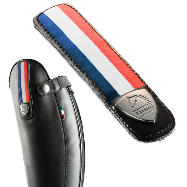 Pulseiras Intercambiáveis de Couro com Bandeira Francesa Pulseiras Intercambiáveis de Couro com Bandeira Francesa