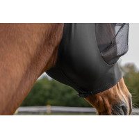 Máscara anti-moscas FinoStretch Zipper Covalliero Preto
