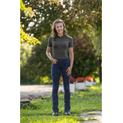 Calça de equitação Covalliero BasicPlus Jodhpur feminina Marinho Azul-marinho