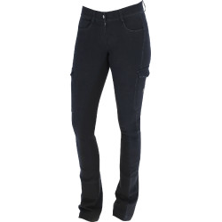 Calça de equitação Covalliero BasicPlus Jodhpur feminina Grafite