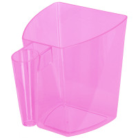 Medidor de grãos transparente Kerbl Rosa