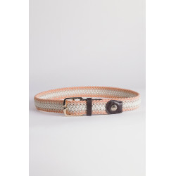 Cinto elástico Banko Harcour Damásco Laranja