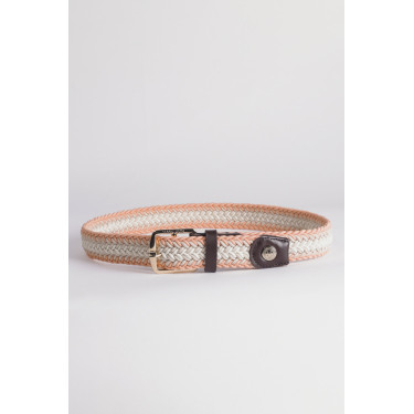 Cinto elástico Banko Harcour Damásco Laranja