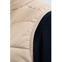 Colete sem mangas Boston Harcour homem Linho Bege