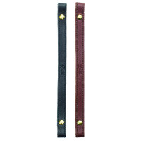 Pega Bates em couro Castanho havana