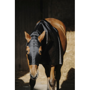 Protección de cuello integral Equithème Lycra/Mesh Preto Protección de cuello integral Equithème Lycra/Mesh Preto