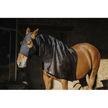Protección de cuello integral Equithème Lycra/Mesh Preto Protección de cuello integral Equithème Lycra/Mesh Preto