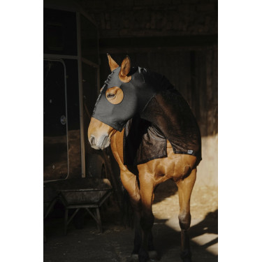 Protección de cuello integral Equithème Lycra/Mesh Preto Protección de cuello integral Equithème Lycra/Mesh Preto