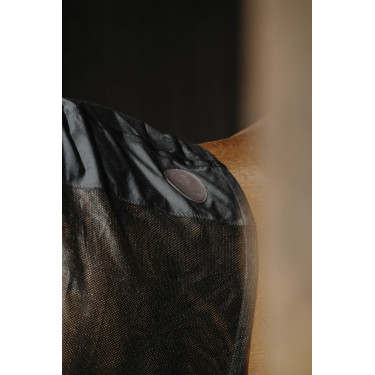 Protección de cuello integral Equithème Lycra/Mesh Preto Protección de cuello integral Equithème Lycra/Mesh Preto