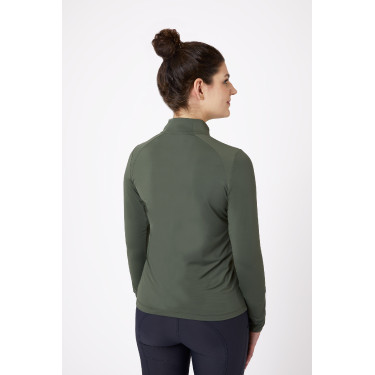 Top de treino feminino B Vertigo Sidney Verde escaravelho