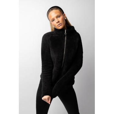 Casaco polar de ursinho Merida Horze feminino Preto Casaco polar de ursinho Merida Horze feminino Preto